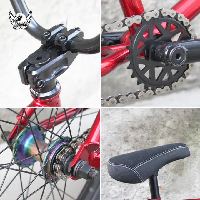 20 Inch Custom BMX Bikes Full Chromoly Frame Integrated Sealed Bearings